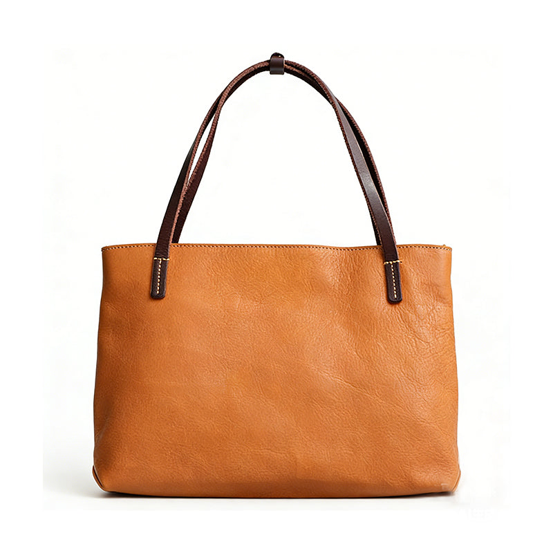 Lumera Nemu 本革トートバッグ キャメル