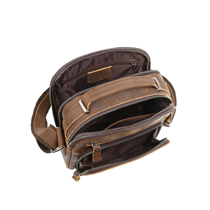 Lumera Theo コンパクトショルダー コーヒー