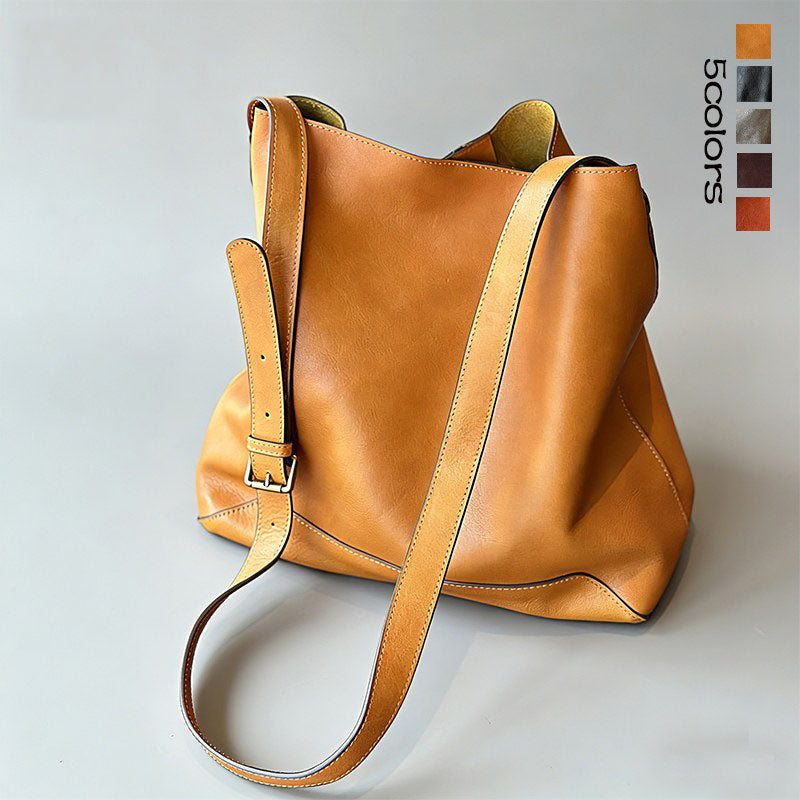 Lumera Mellow ワークショルダー キャメル