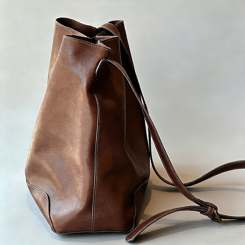 Lumera Mellow ワークショルダー コーヒー