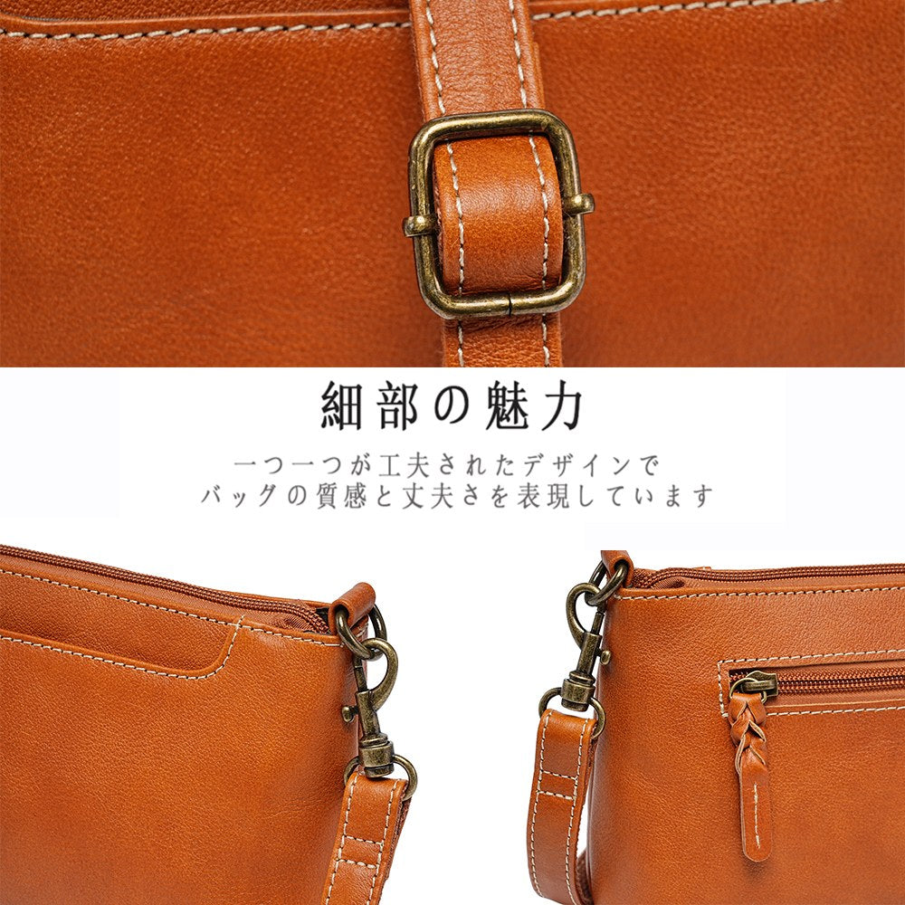 Lumera Akari ミニショルダー ブラウン