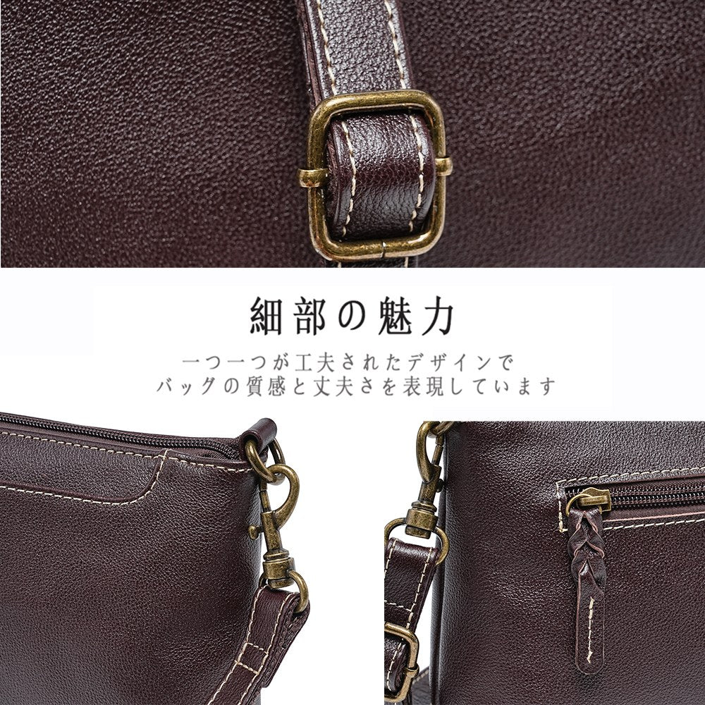 Lumera Akari ミニショルダー ダークブラウン