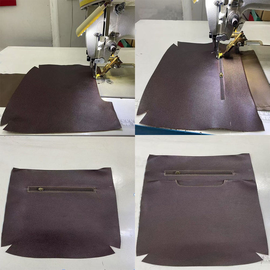 Lumera Sena 縦型ショルダー ダークブラウン
