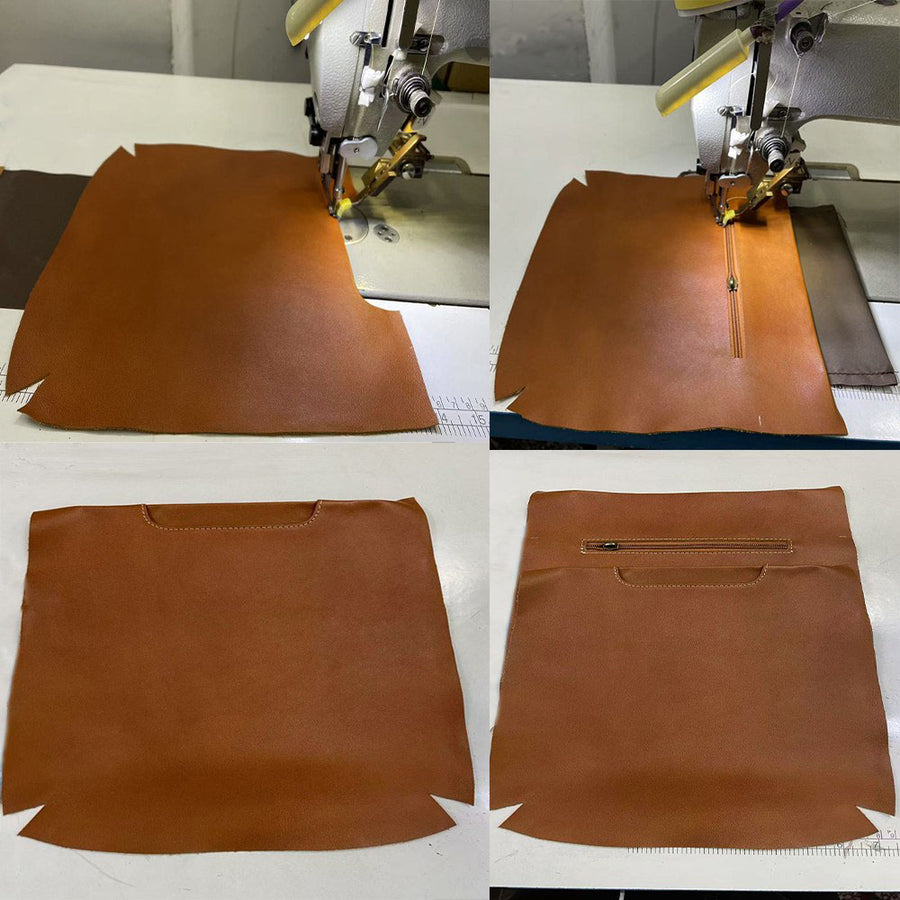 Lumera Sena 縦型ショルダー ブラウン
